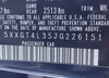 5XXGT4L35JG226151: 41022121