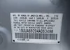 19UUA66204A063496: 43249763
