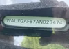 WAUFGAFB7AN023474: 43287270