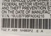 19UUB7F98PA004216: 42700093