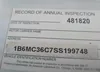 1B6MC36C7SS199748: 43539315