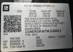 1GNERGKW7MJ168621: 82171285