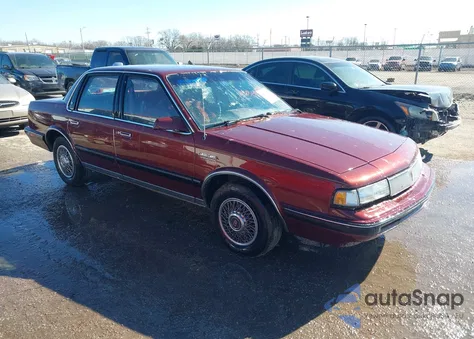 1990 Oldsmobile Cutlass Ciera Sl из США, поврежденный, VIN 1G3AM54N4L6379324