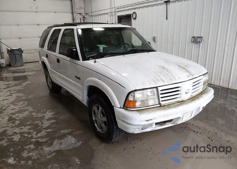 1999 Oldsmobile Bravada из США, поврежденный, VIN 1GHDT13W8X2711677
