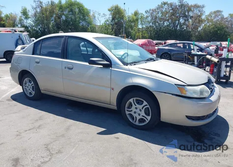 2003 Saturn Ion 2 z USA, uszkodzony, nr VIN 1G8AZ52F03Z141301