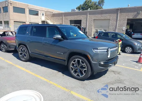2025 Rivian R1S Adventure Dual Motor Large Pack/Adventure Dual Motor Max Pack z USA, uszkodzony, nr VIN 7PDSGBBA5SN070680