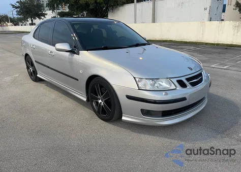 2007 Saab 9-3 Aero z USA, uszkodzony, nr VIN YS3FH41U871009618
