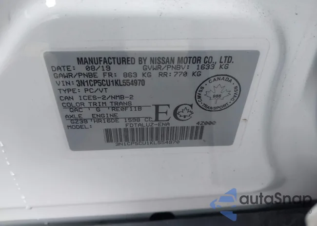 5N1AT2MV9KC837047: 40043578