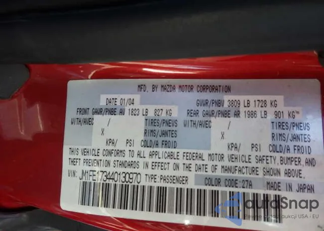 JM1FE173440130970: 12957630