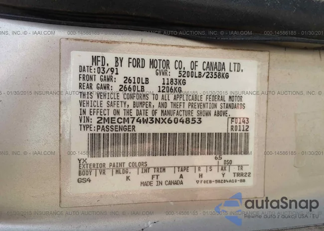 2MECM74W3NX604853: 14586185