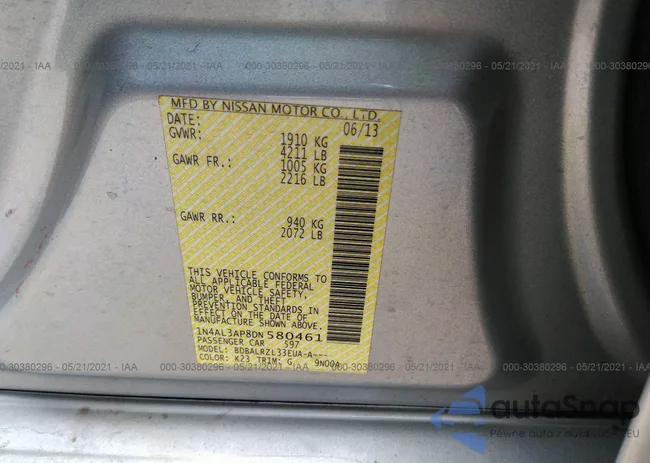 1N4AL3AP8DN580461: 30380296