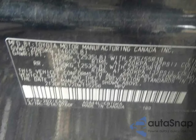 2T3DFREV2DW115256: 29578492