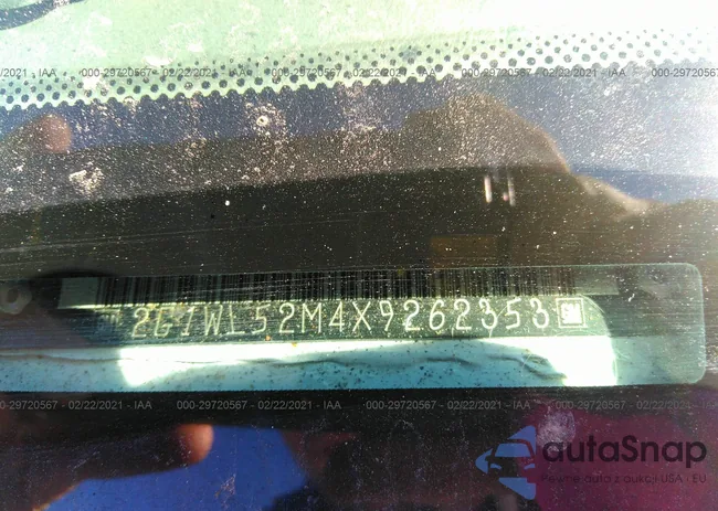 2G1WL52M4X9262353: 29720567