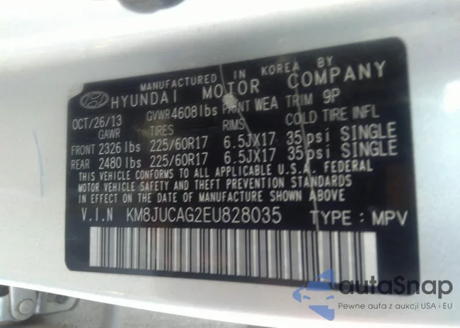 KM8JUCAG2EU828035: 31222662