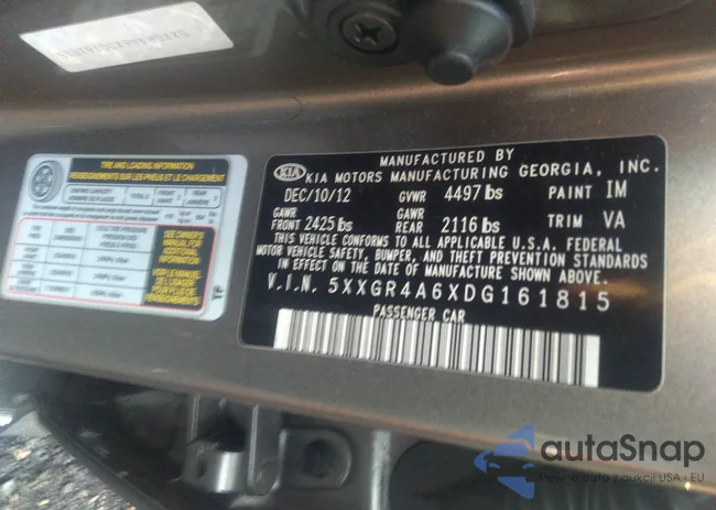 5XXGR4A6XDG161815: 32061899