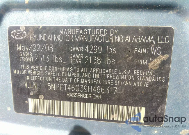 5NPET46C39H466317: 33237595