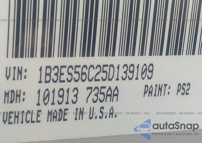 1B3ES56C25D139109: 32743014