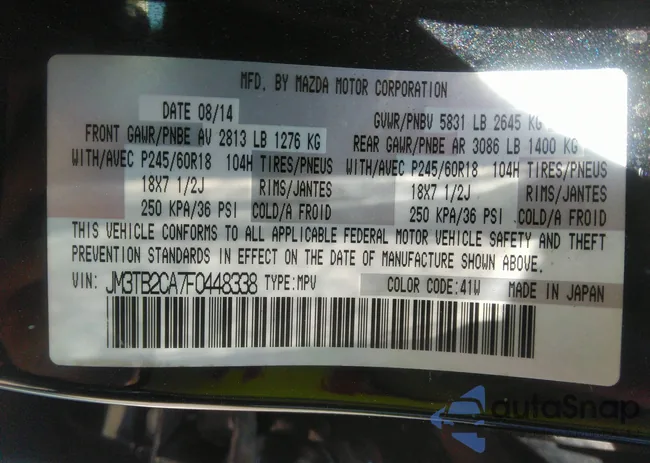 JM3TB2CA7F0448338: 34233360