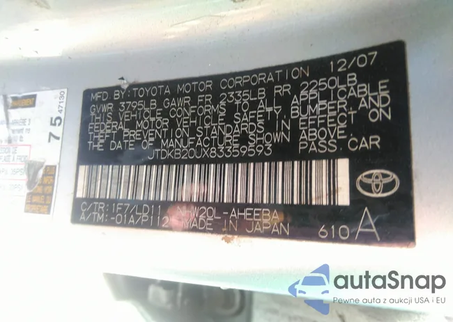 JTDKB20UX83359593: 33681451