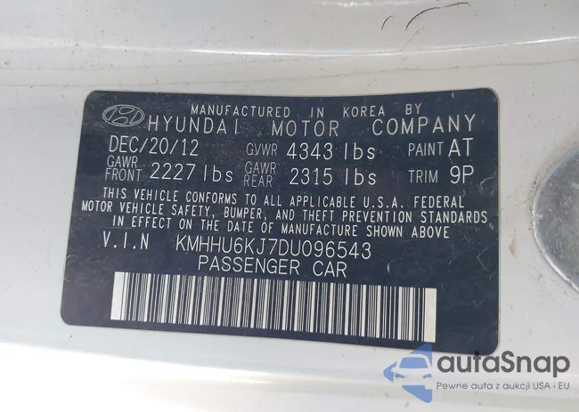 KMHHU6KJ7DU096543: 33714958