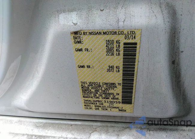 1N4AL3AP9EC319059: 35128916