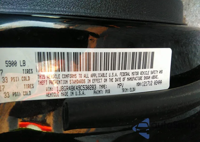 1J8GR48K49C530283: 34835673