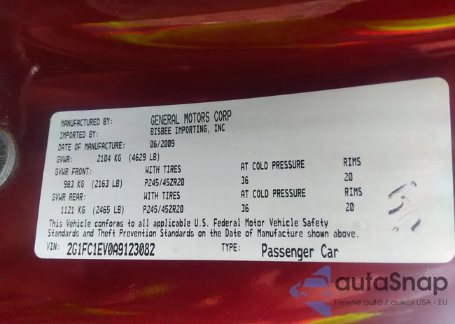 2G1FC1EV0A9123082: 36174918