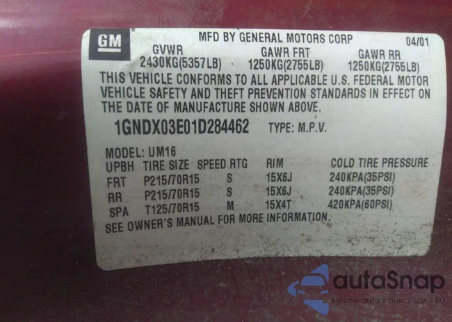 KL4CJESB4JB579211: 36177812