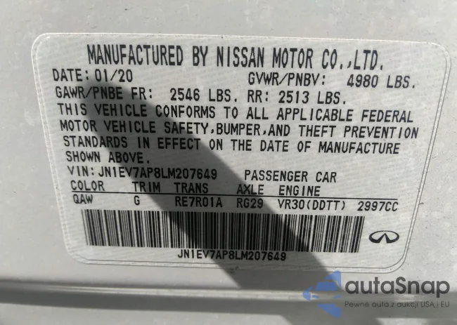 JN1EV7AP8LM207649: 36271695