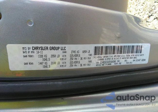 2C4RDGCG4CR160308: 36340266