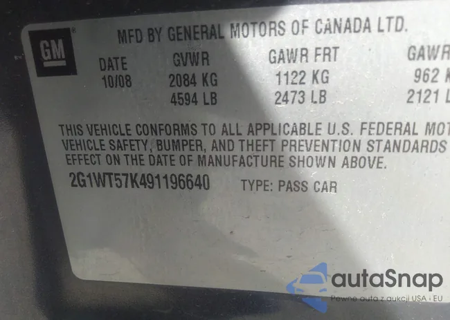 2G1WT57K491196640: 36954209