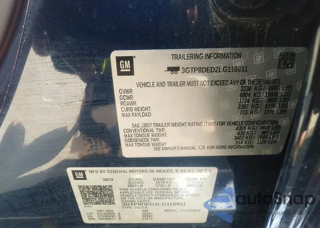 3GTP8DED2LG116911: 36993084