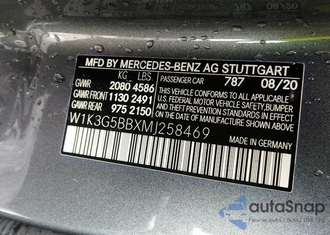 W1K3G5BBXMJ258469: 37082714