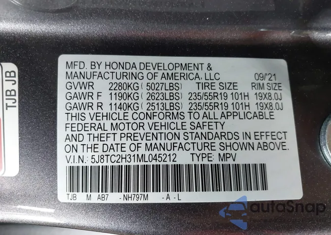 5J8TC2H31ML045212: 37091634