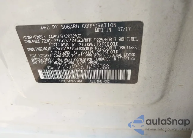 JF2SJABC8JH452088: 37105174