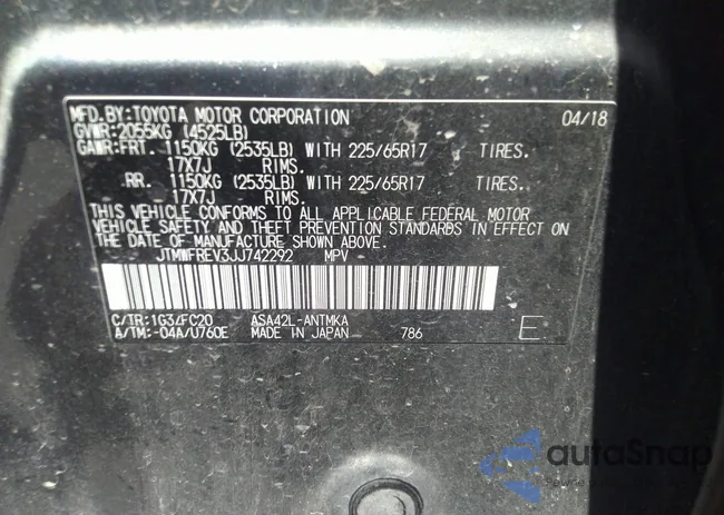 JTMWFREV3JJ742292: 37185363