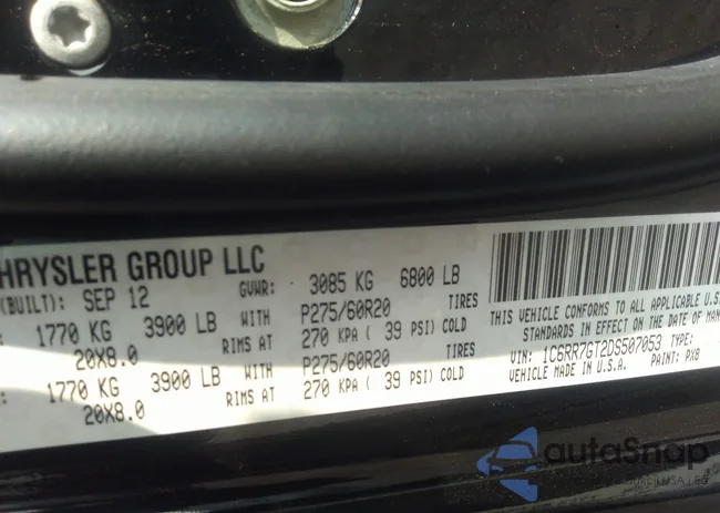 1C6RR7GT2DS507053: 37192655