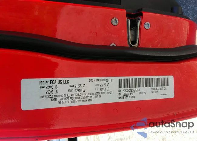 2C3CDXCT6KH575853: 37212393