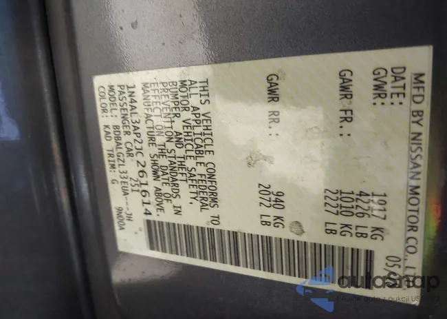 1N4AL3AP2JC261614: 37249554