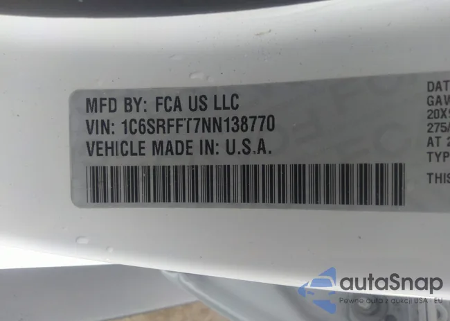 1C6SRFFT7NN138770: 37275162