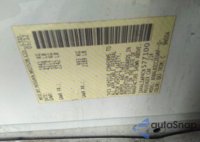 1N4AL2AP4CN577100: 37291773