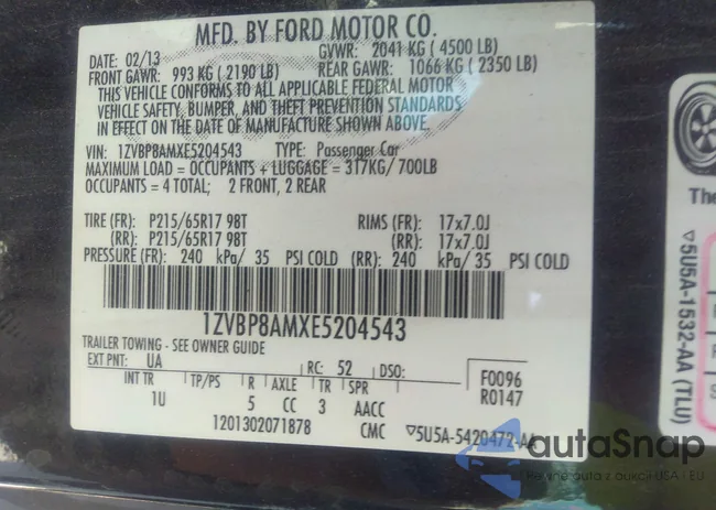 1ZVBP8AMXE5204543: 37322860