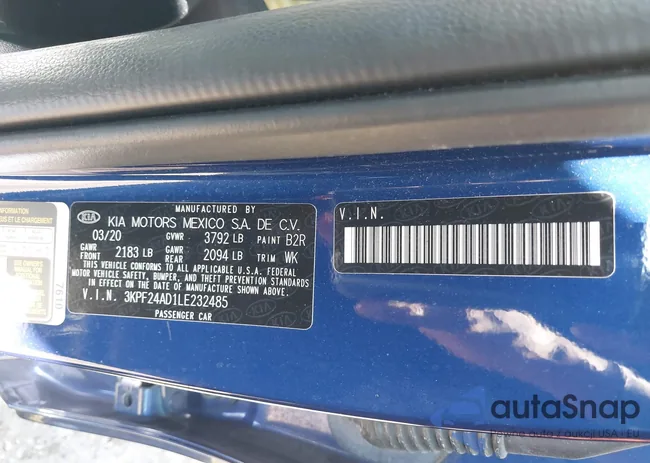 3KPF24AD1LE232485: 37334918