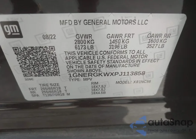 1GNERGKWXPJ113858: 37344537