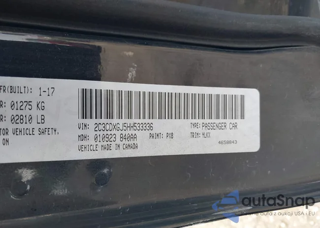 2C3CDXGJ5HH533336: 37355112