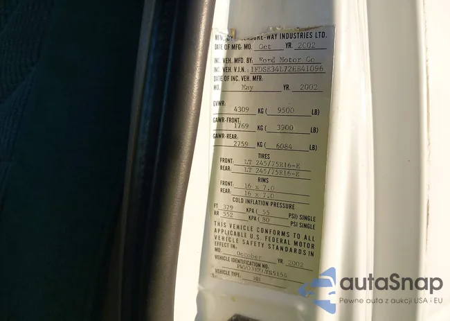 1FDSE34L72HB41096: 37394945