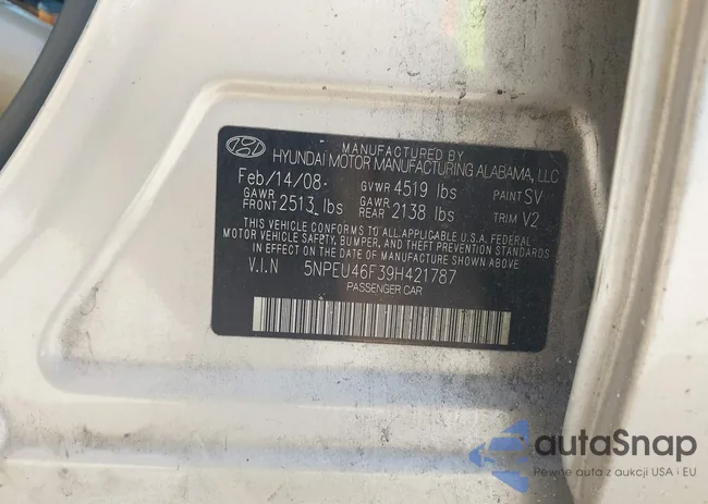 5NPEU46F39H421787: 37403425