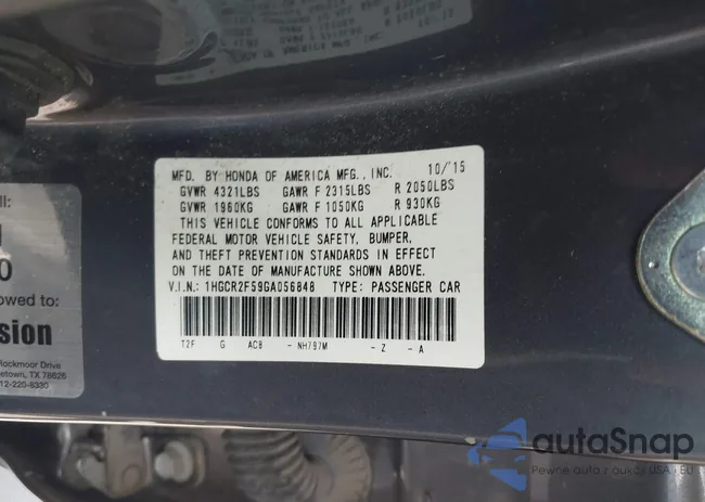 1HGCR2F59GA056848: 37438830