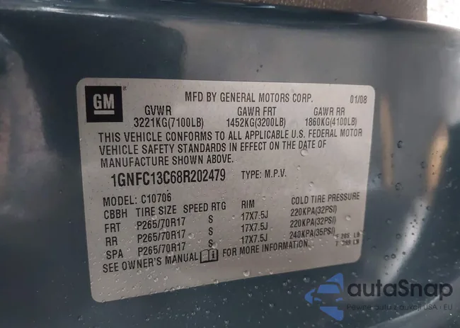 1GNFC13C68R202479: 37459995