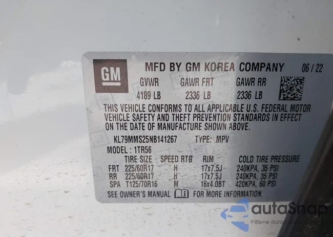 KL79MMS25NB141267: 37466612